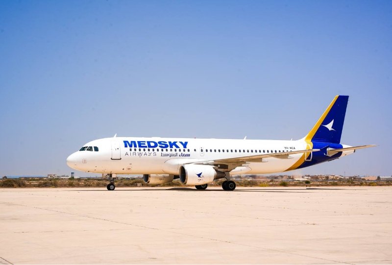 طيران ميدسكاي الليبي يربط ليبيا بأوروبا