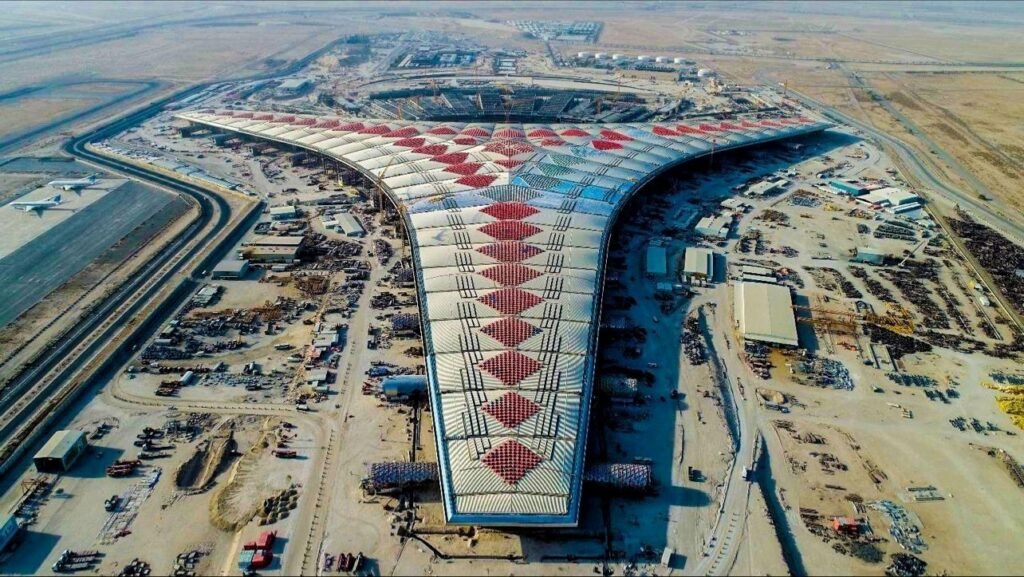 مطار الكويت الجديد يقترب من الإكتمال
